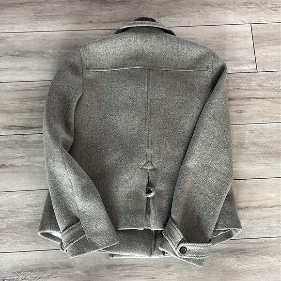 J Crew Stadium cloth by Nello Gori size 6 wool blend jacket gray - Picture 13 of 13